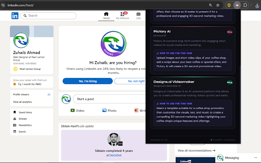 TaskStack AI :: AI-powered tool recommender — describe your task, get the perfect AI tools.