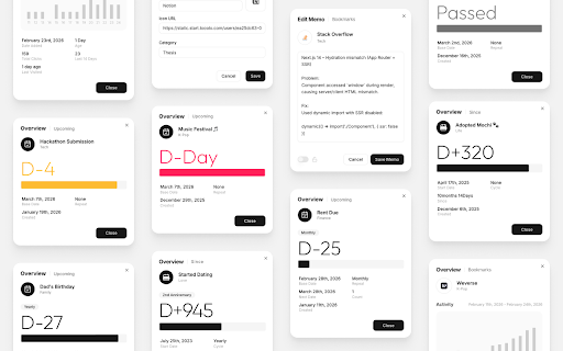 start tooolo | Bookmarks and reminders, simplified :: Your personal dashboard for bookmarks, upcoming events, and days that matter. Make every new tab yours with start tooolo!