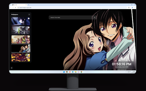 Code Geass Wallpaper – Mecha Anime Backgrounds :: Rule your browser with epic Lelouch Lamperouge and high-tech mecha backgrounds on every new tab.