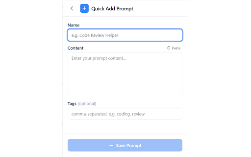 PromptAnthology - AI Prompt Manager :: Save, organize & reuse AI prompts for ChatGPT, Claude and Gemini. Instant prompt manager from any tab.
