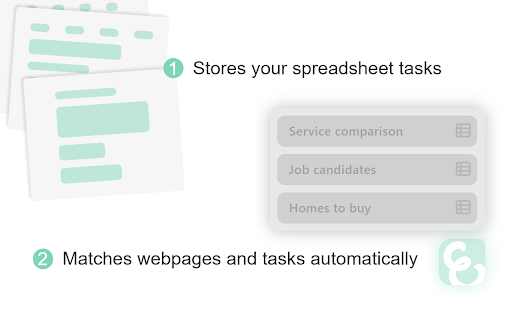 Excelio Web Scraper :: Automates web data extraction, matching the current page to stored tasks. Provides controls for data formatting and transformation.
