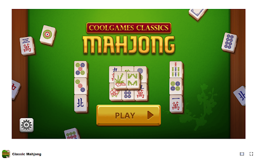 Classic Mahjong Game - Become the best at Classic Mahjong! :: Experience Classic Mahjong offline with stunning graphics and endless challenges in this free Chrome extension!