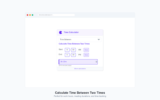 Time Calculator :: Comprehensive time calculations - add, subtract, compare times and dates, work hours, and more