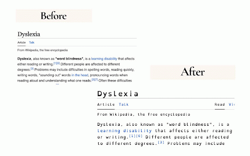 LegiAble Lite :: Make any webpage easier to read with OpenDyslexic font and reading ruler