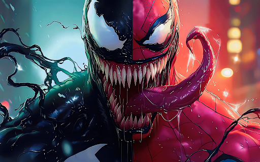 Venom VS Spider-Man Live Wallpaper :: Witness the clash with Venom VS Spider-Man Live Wallpaper – two titans collide in a symbiotic showdown on your new tab.