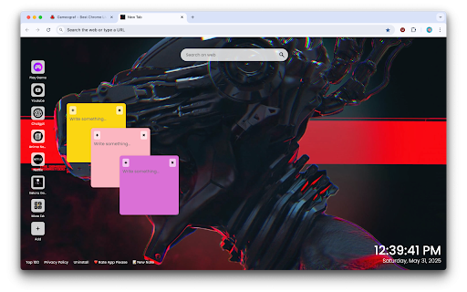 Cyberpunk Skull Soldier Live Wallpaper :: Dive into a futuristic dystopia with Cyberpunk Skull Soldier Live Wallpaper!