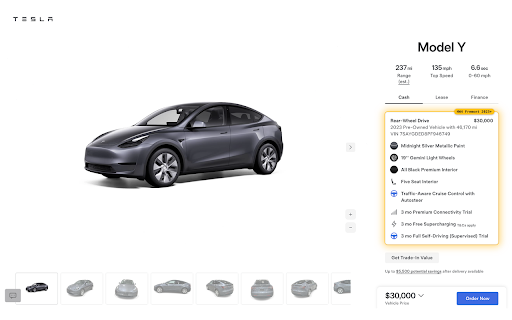 Tesla Inventory Helper :: Highlights Tesla inventory cars matching configurable VIN rules.