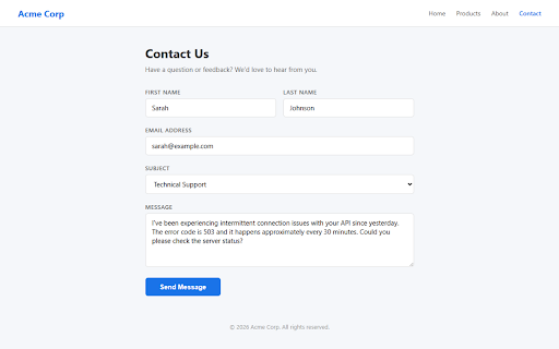 FormRecover :: Auto-save form data and recover it after crashes or accidental tab closures.