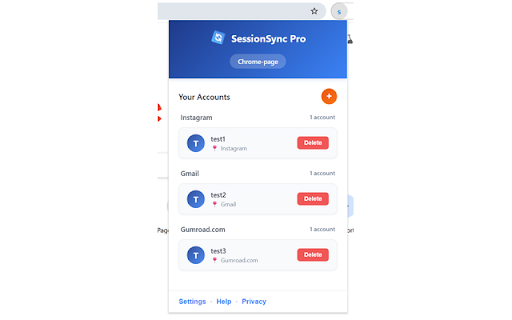 SessionSync Pro - Multi-Account Manager :: Manage multiple accounts on any website with isolated sessions. Perfect for social media managers and freelancers.