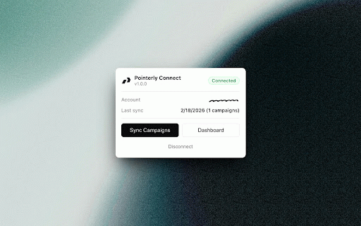 Pointerly Connect :: Create Amazon affiliate links, import Shop lists as bundles, sync Creator Connections and earnings.