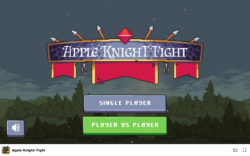 Apple Knight: Fight Game - Engage in Epic Knightly Duels! :: Join epic knight duels in this free, offline-compatible Chrome extension action platformer!
