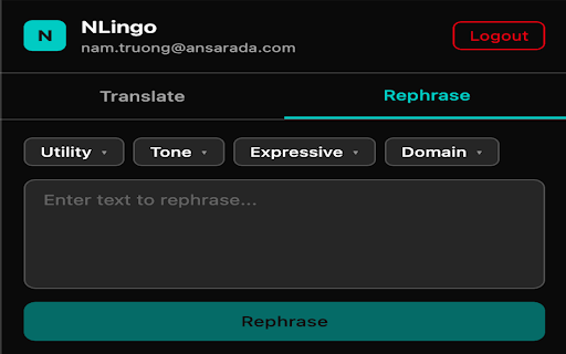NLingo :: NLingo brings instant translation and AI-powered writing assistance to every webpage you visit — no copy-pasting, no switching…