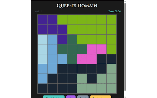 Queen's Domain: Logic Puzzle :: The ultimate logic puzzle for brain training. Perfect for logic lovers and puzzle enthusiasts