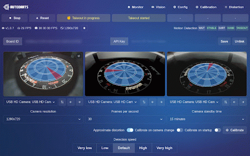 Autodarts Camera Settings :: Adds V4L2 camera control sliders to the Autodarts board config page.