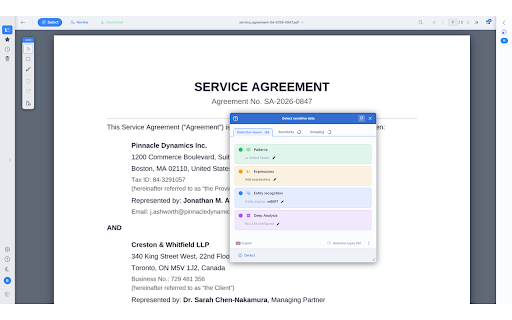 Anonymize Documents for AI — promptShield :: Free & offline. Redact PII (names, emails, IDs) before ChatGPT, Claude or Gemini. GDPR-safe — files stay local.