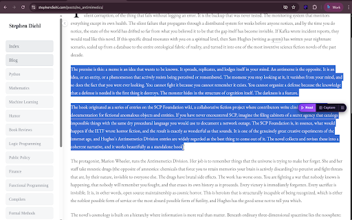 VoiceRead AI — Offline Text to Speech :: Listen to any webpage text using AI voices. Capture text + screenshots for later. 100% offline after setup.