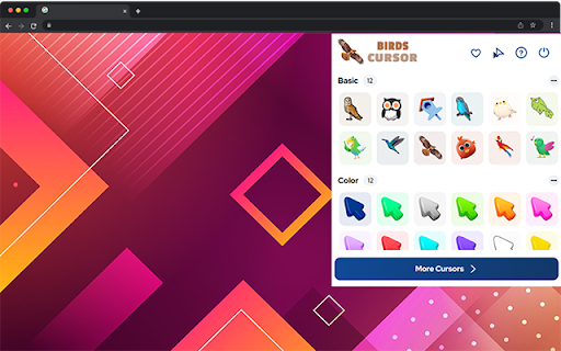 Birds Cursor - Nature Cursor for Chrome :: Explore Internet with Birds cursors. Perfect for fans of sparrows, feathered friends