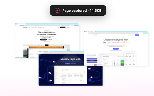 Tonpit UI Capture :: Capture website UI and interactions for cinematic animation