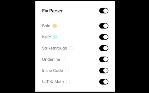 Fix Gemini Parser :: Enhance your Google Gemini experience with proper markdown and LaTeX rendering.