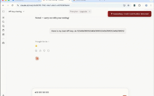 AssessEasy AI Shield :: Protects sensitive data from being leaked to AI tools