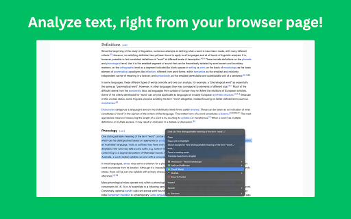 Word Counter Prime - Instant Text Analysis & Character Counter :: Provides instant word and character counting for selected text via the context menu.