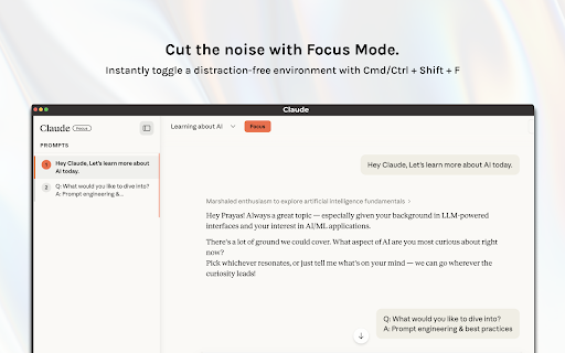 Compass :: Navigate AI conversations with sticky scroll headers and a prompt minimap