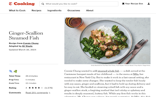 Smarter Recipes - NYT Cooking Enhancer :: Detects allergens in NYT Cooking recipes and displays icons above the ingredient list.