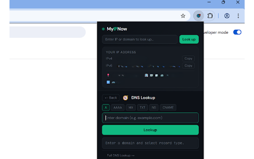 MyIPNow – IP & Network Tools :: Instant IP lookup, DNS, WHOIS, blacklist check, ping test, ASN lookup & password generator. Free network toolkit for your browser.