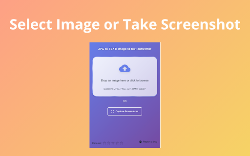 JPG to TEXT: Image To Text Converter :: With JPG to TEXT, turn text in image to text quickly using a powerful picture to text converter that extracts effortlessly.
