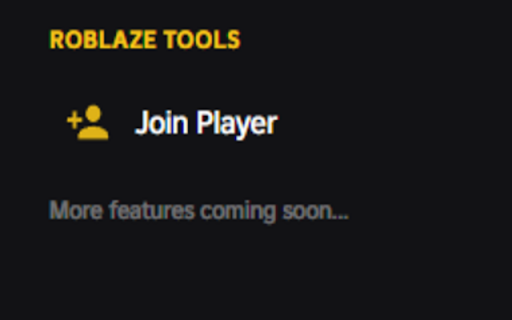 RoBlaze – Roblox Enhancer :: Roblox enhancer! Instant 1-click join, advanced server finder (low ping/empty/random), rejoin last server & bulk friends manager.