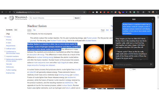 ELi5 - Anything Explained Like a 5 year old :: Get any text or image explained to you like a 5 year old