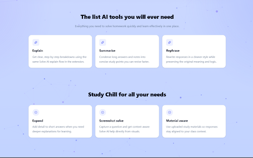 Solve AI Extension :: AI-powered assistant for solving quizzes and homework.
