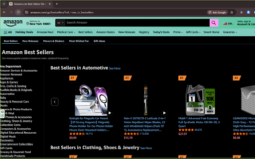 Amazon Dark Mode by Zonspy :: The best dark mode for Amazon, helping you shop comfortably at night. A free tool by Zonspy.