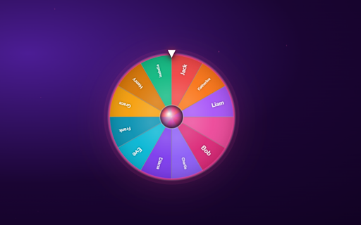 Spin the Wheel: Random Name Picker :: Feature-rich spin wheel for names, raffles, activities, parties & more. CSV import, weighted slices, themes, sounds.