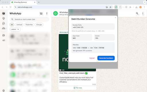 Number Checker for WhatsApp – Validate, Search & Lookup :: Bulk WhatsApp number filter and verification — fast, secure, and privacy-first.