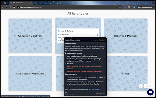 TermsDigest :: Understand Terms & Conditions instantly. Hover over legal links to get AI summaries highlighting costs, cancellation, and red flags.