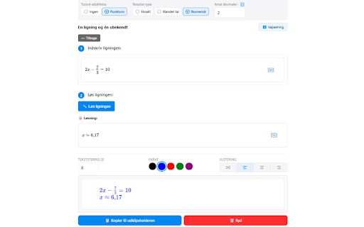 Matematikhjælperen :: Indsæt matematiske udtryk i Google Docs og Word Online med Matematikhjælperen