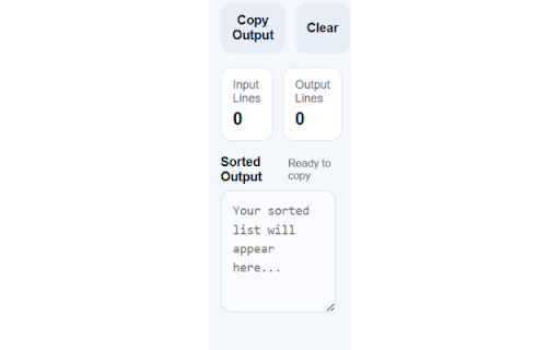 Alphabetical List Sorter :: Paste a list and instantly sort lines alphabetically from A-Z or Z-A.