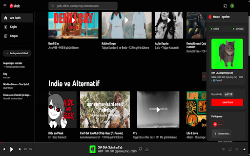 Youtube Music Together :: Sync music with friends or family on YouTube Music. Share songs in real-time with easy group creation via link.