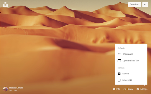 Unsplash Instant :: Beautiful photos from Unsplash in your new tabs.