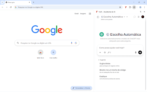 YuIA – AI Assistant :: All the top AIs in your browser: ChatGPT, Gemini, DeepSeek and more. Translate, summarize and explain texts with just one click!