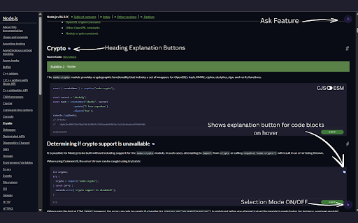DocsenseAI :: AI-powered documentation assistant for developers.