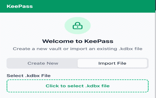 KeePass Password Manager :: KeePass-compatible password manager. All data is encrypted locally — nothing leaves your browser.