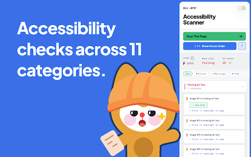 Omi - A11Y :: Find and fix accessibility issues on any page