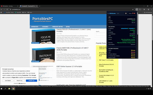 InfraLens - Security & Infra Page Inspector :: Inspect HTTPS usage, security headers, cookies, mixed content, redirects, and risk score for the current webpage.