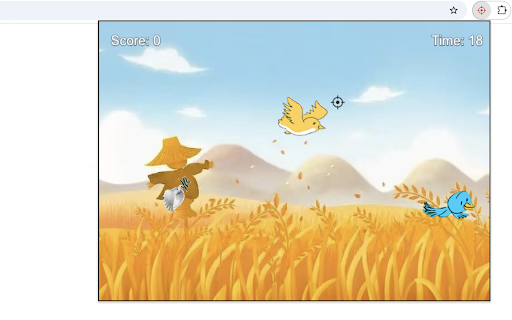 Sky Shooter :: Shoot down as many flying targets as you can to score big!