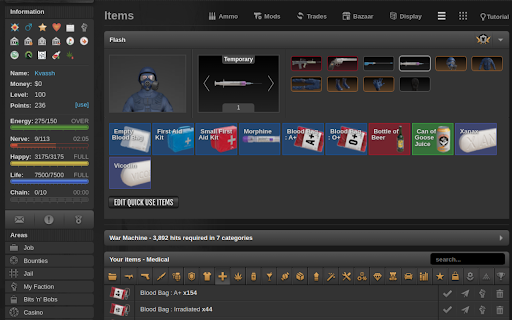 TornHelper :: Some QOL improvements for Torn City
