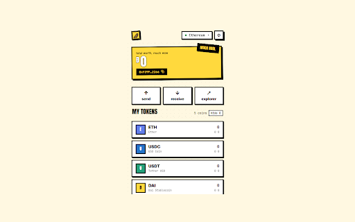 Dogeshit Wallet :: Self-custody EVM wallet with EIP-7702 support. Multi-chain, multi-account, encrypted local vault. Experimental — not audited.
