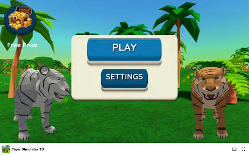 Tiger Simulator 3D Game - Hunt, gather, and feed your family in the jungle! :: Transform your new tab into an adventure with Tiger Simulator 3D: Hunt, build, and explore! 🐯