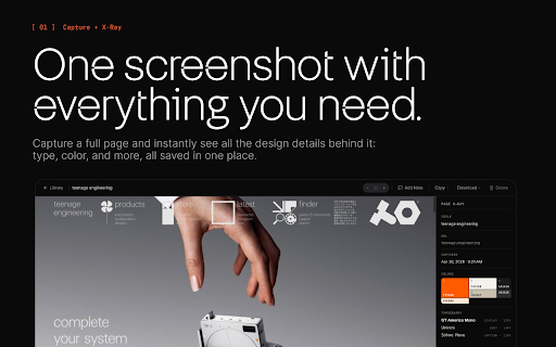 Yoink :: Capture full-page screenshots of any webpage. Annotate, inspect, and save them to your local library.